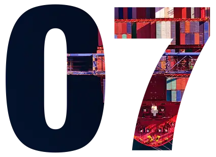 Step 7 – Realization graphic – logistics consulting value delivery